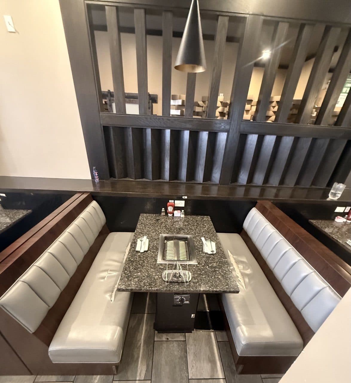 Commercial Restaurant Booth Seat Reupholstery