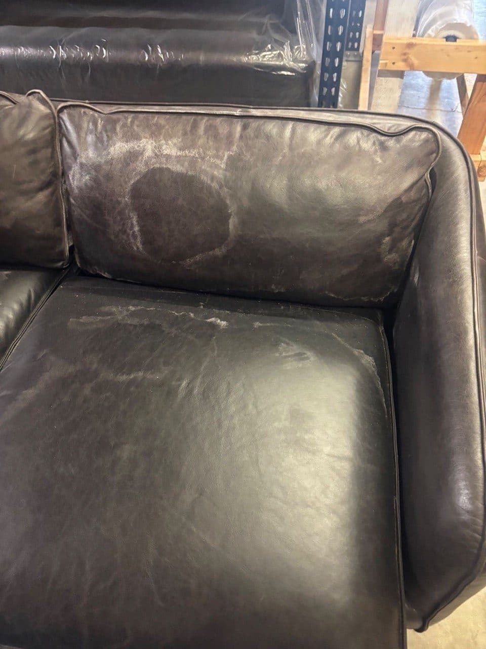 Leather Sofa Cleaning & Color Restoration