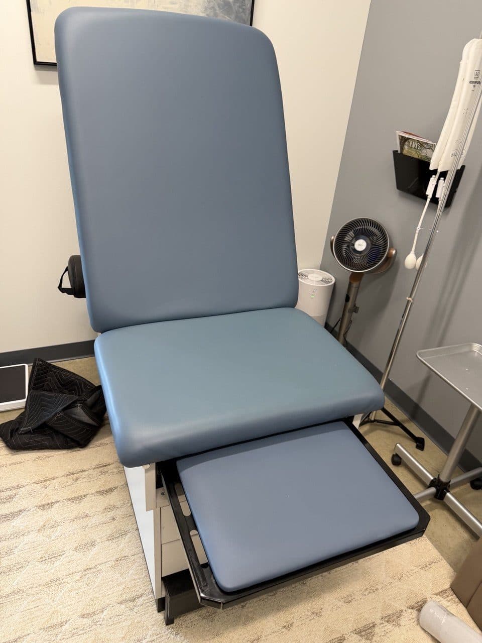 Medical Exam Table Reupholstery